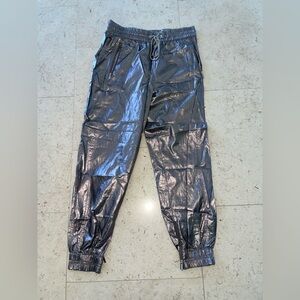 Jason Wu GREY Metallic Jogger Pants - Size 6